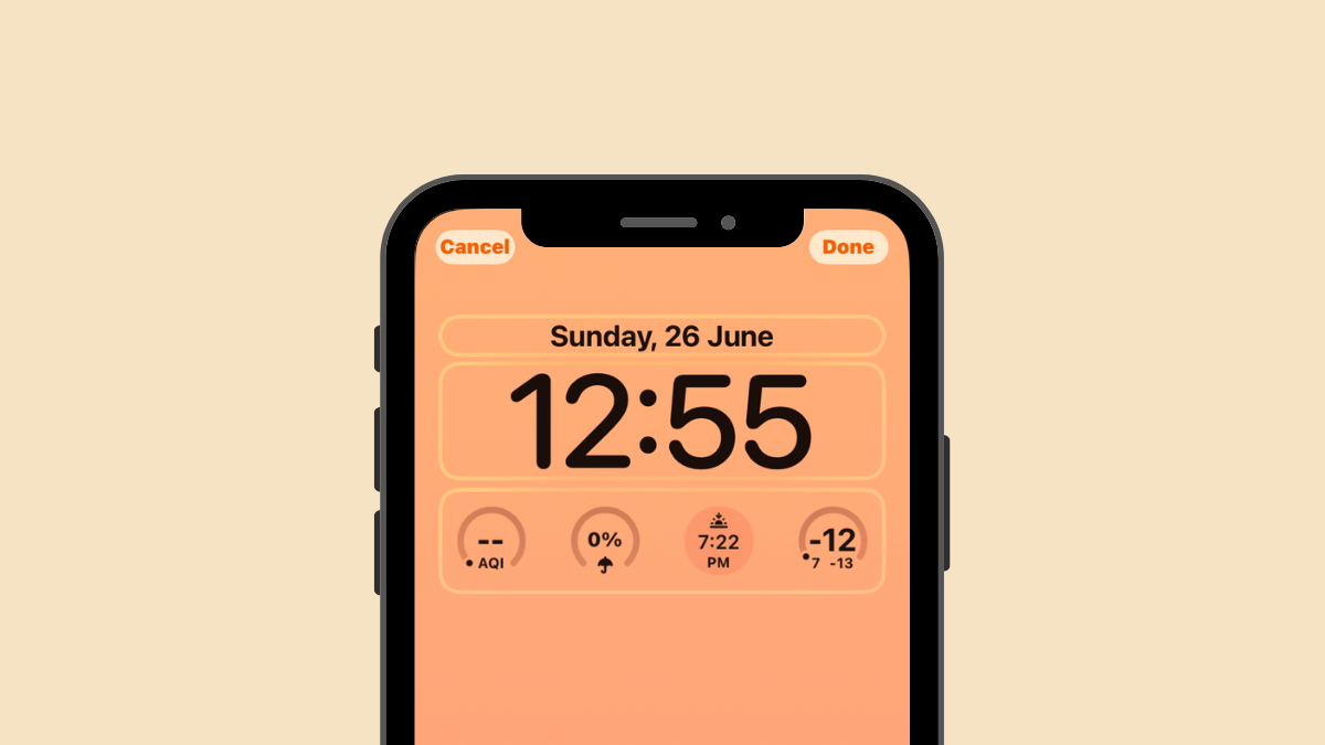 Where Can You Add Widgets on iOS 16 Lock Screen?