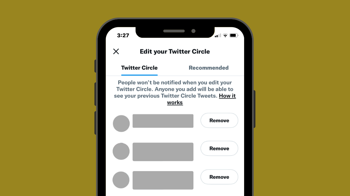 How to Remove Someone From a Twitter Circle