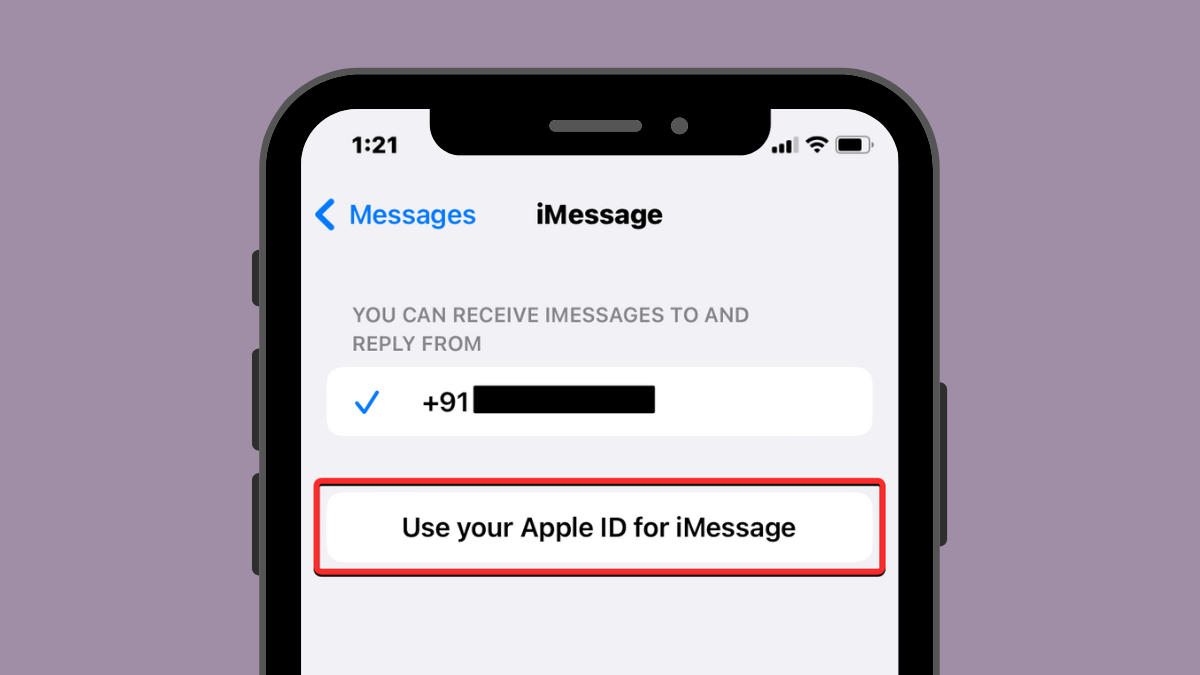 Getting the “Use your Apple ID for iMessage” message? What to do