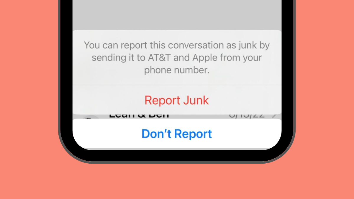 Turning off Report Junk on Messages: All you need to know