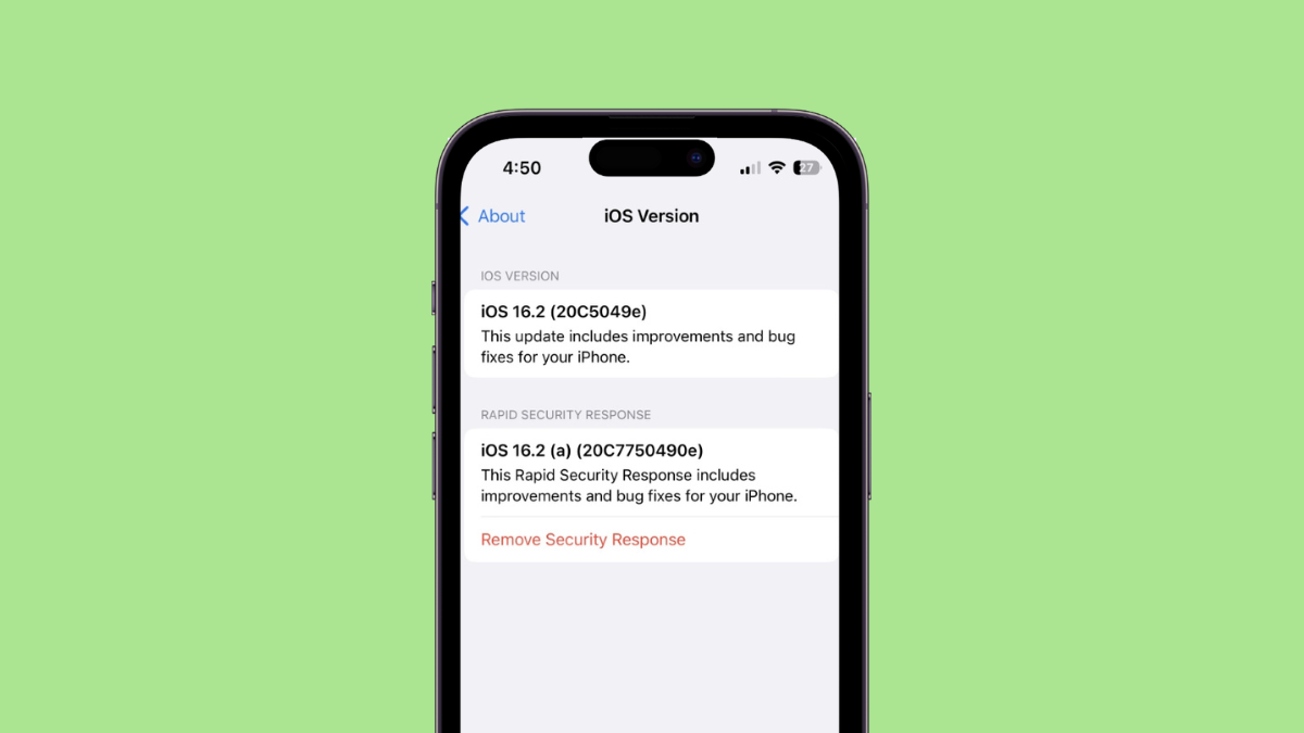 Rapid Security Responses: How to uninstall security updates on iPhone and why