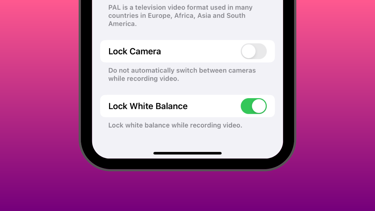 iOS 17: How to Lock White Balance in the Camera app on iPhone