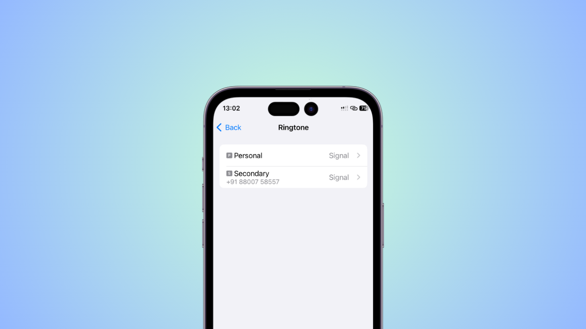 How to Set a Different Ringtone for Two Different Phone Numbers on iOS 17