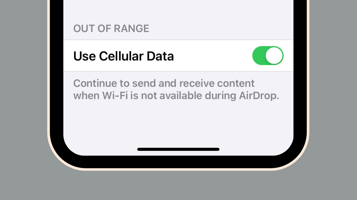 Can You Start an Airdrop Transfer Over Cellular on iPhone? No, Here is Why