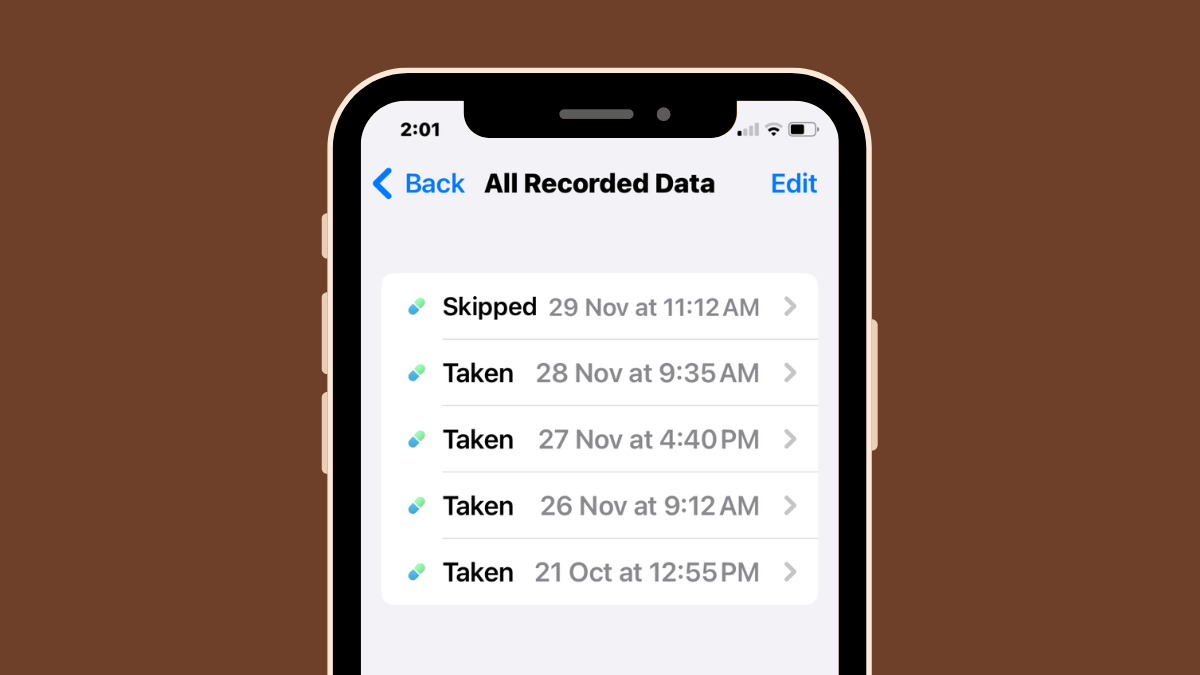 How to View Your Medication Log History Inside Health App on iPhone