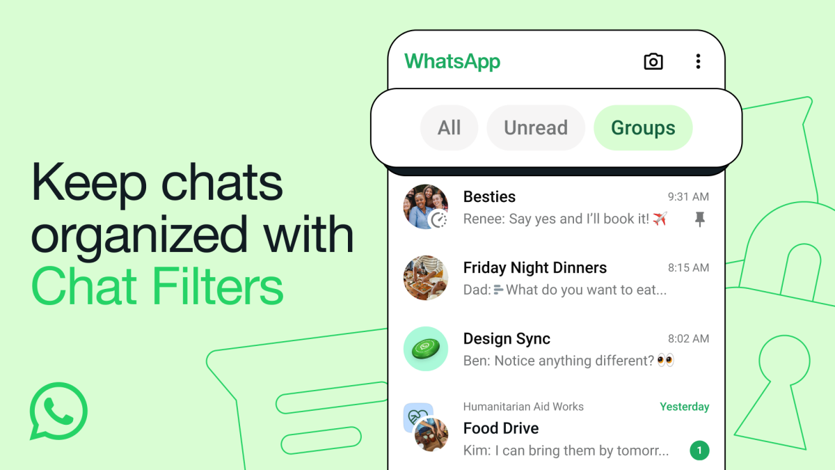 How to Use Chat Filters on WhatsApp