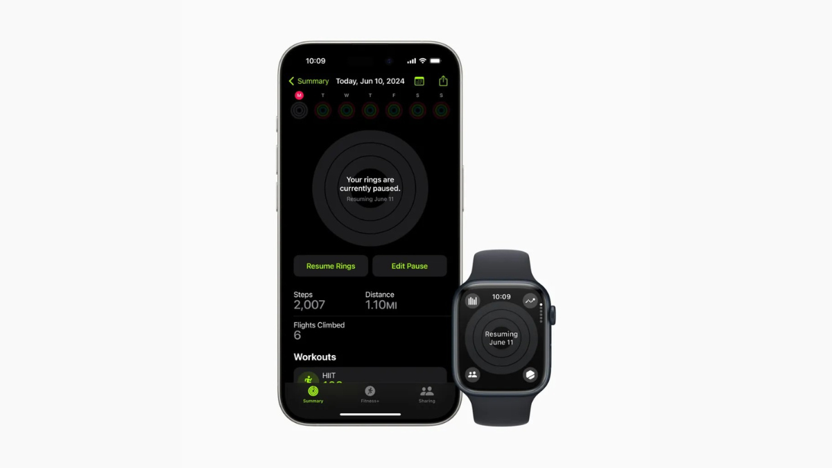 Apple Watch Lets You Pause Activity Rings, Finally