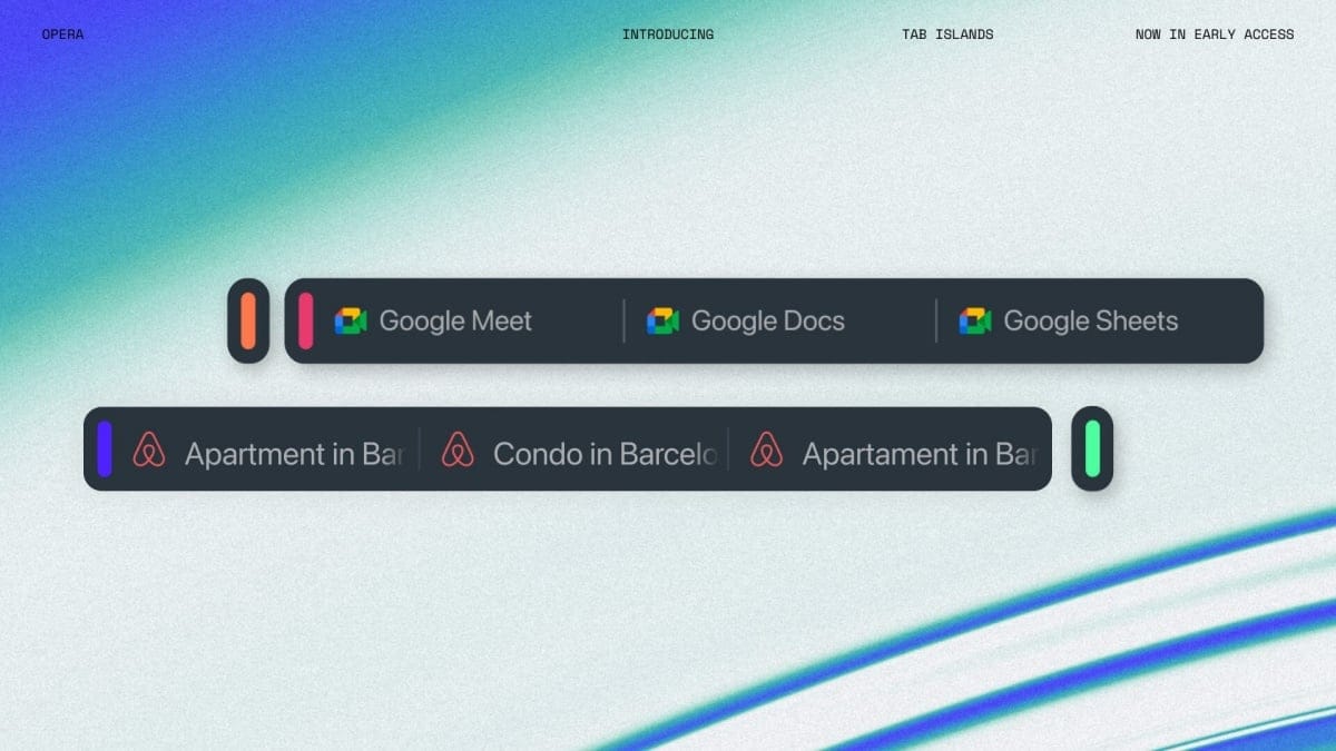 What Are Tab Islands in the Opera Browser and How to Use Them