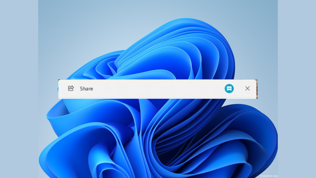 Microsoft Trials Universal Share Button in Windows 11