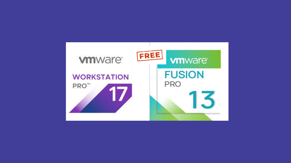 Good News! VMware Fusion and VMware Workstation Free Starting November 11