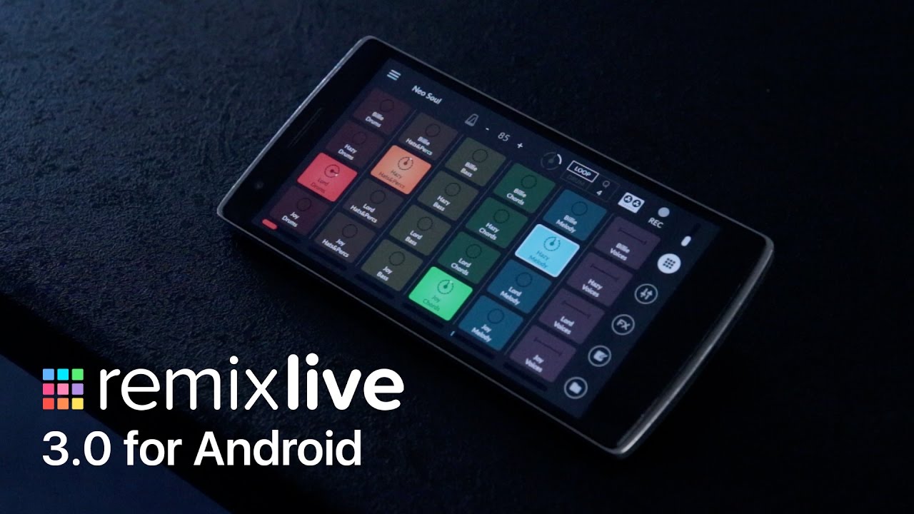 Remixlive 3.0 for Android - Introduction