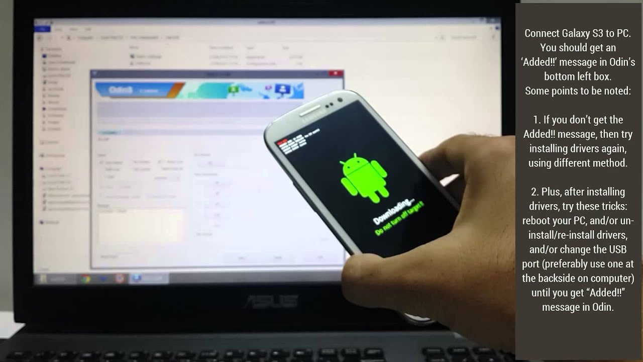 Samsung Galaxy S3 ClockworkMod Recovery Guide: Using Odin PC software [Very Easy]