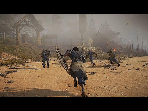 Assassin's Creed Valhalla Ely Monastery Raid & Combat Gameplay