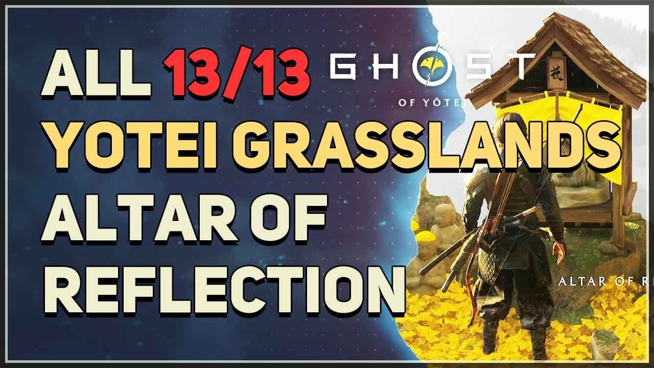 All Yotei Grasslands Altar of Reflection Locations Ghost of Yotei
