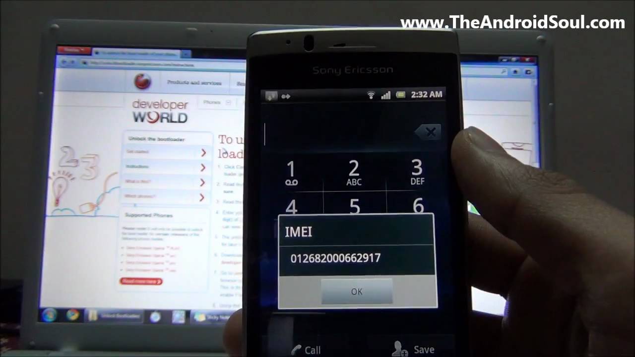How To Unlock Xperia Arc Boot loader [www.TheAndroidSoul.com HD]