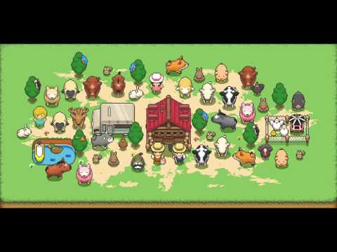【Tiny Pixel Farm ／ 作ろう！ミニチュア牧場】 PV - Let's relaxing life with animals -