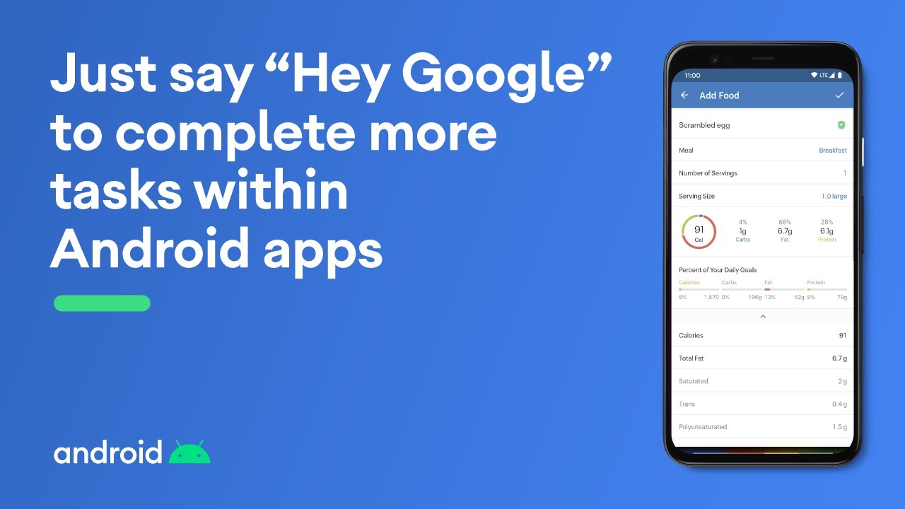 Just say “Hey Google” to complete more tasks within Android apps
