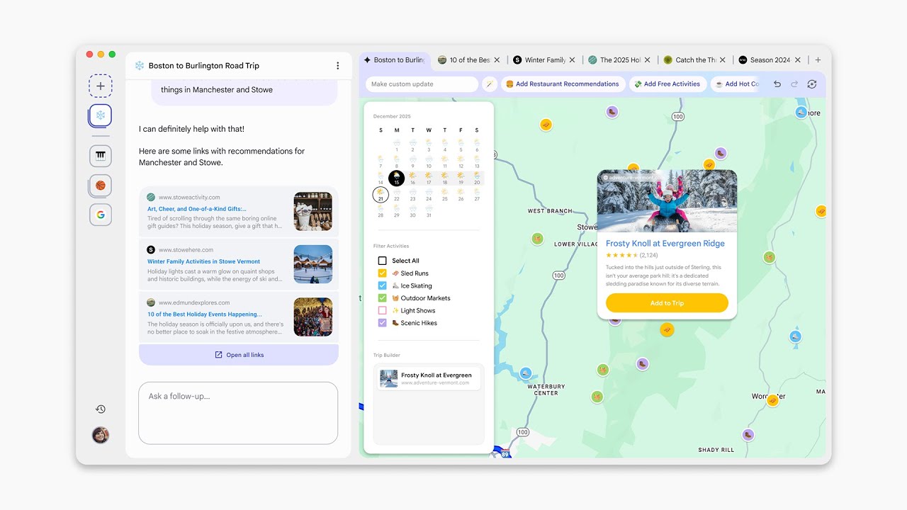Turn tabs into a custom app with GenTabs in Disco, a new Google Labs experiment