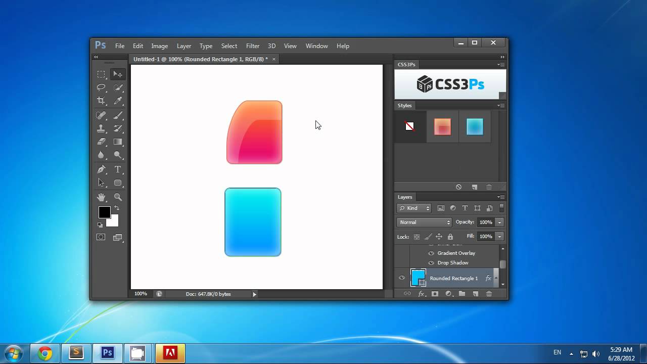 CSS3 Photoshop Plugin Install and Using