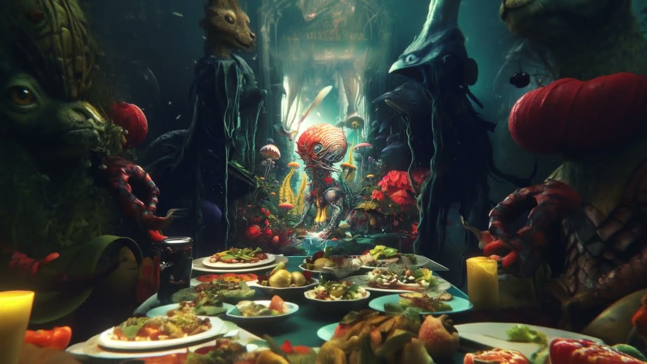 Midjourney v5.2 | Zoom Out feature | Blender 3D  | Animation | Geometry Nodes