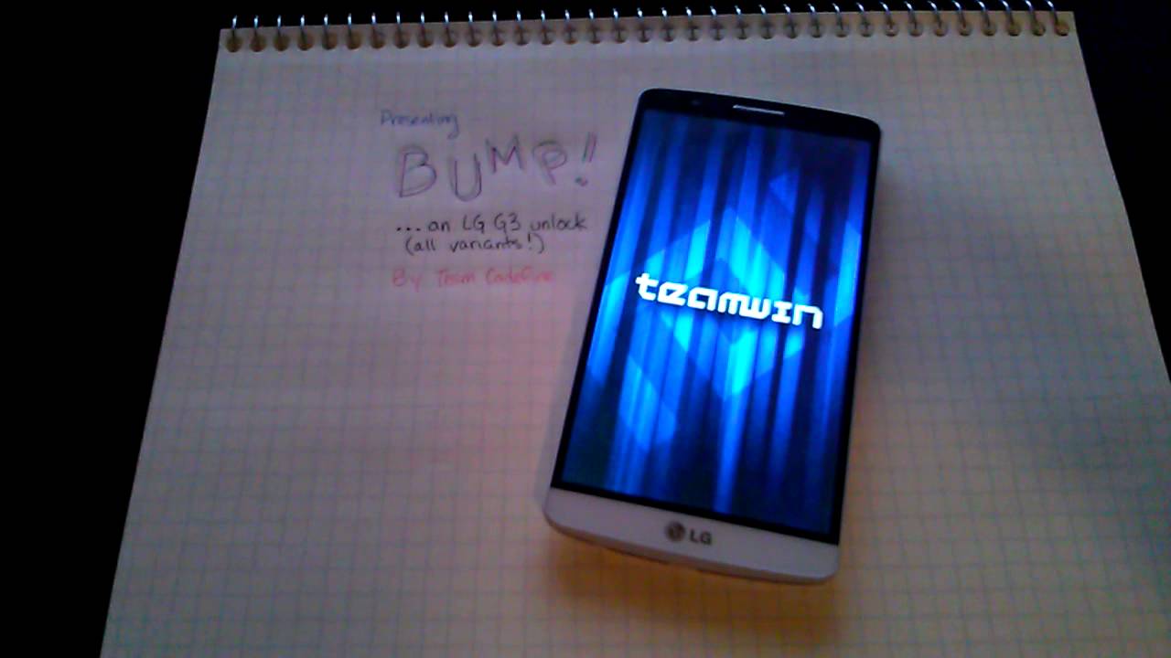 LG G3 Unlock / Recovery with Bump!