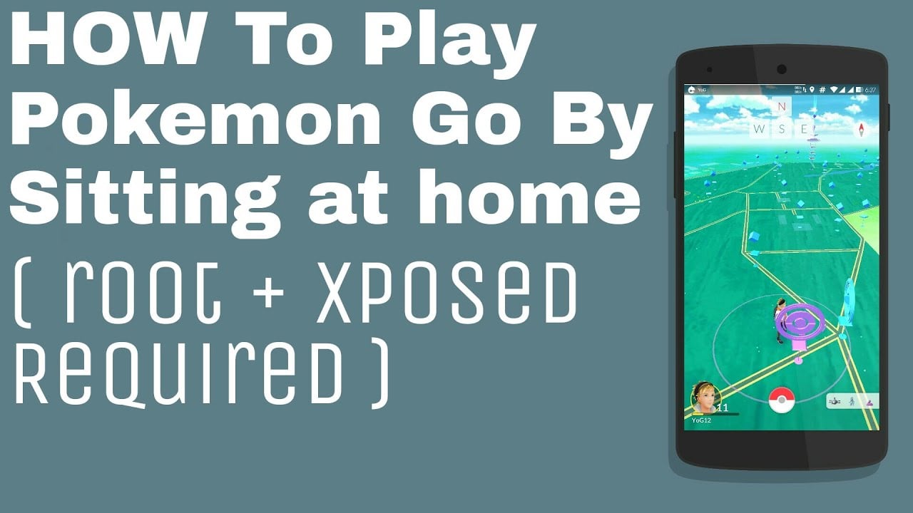 How to play Pokemon Go by sitting at your home on Android [Root Required]