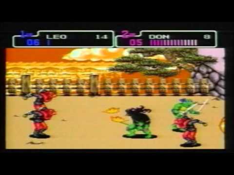 (SNES) Teenage Mutant Ninja Turtles: Turtles in Time - Commercial Trailer