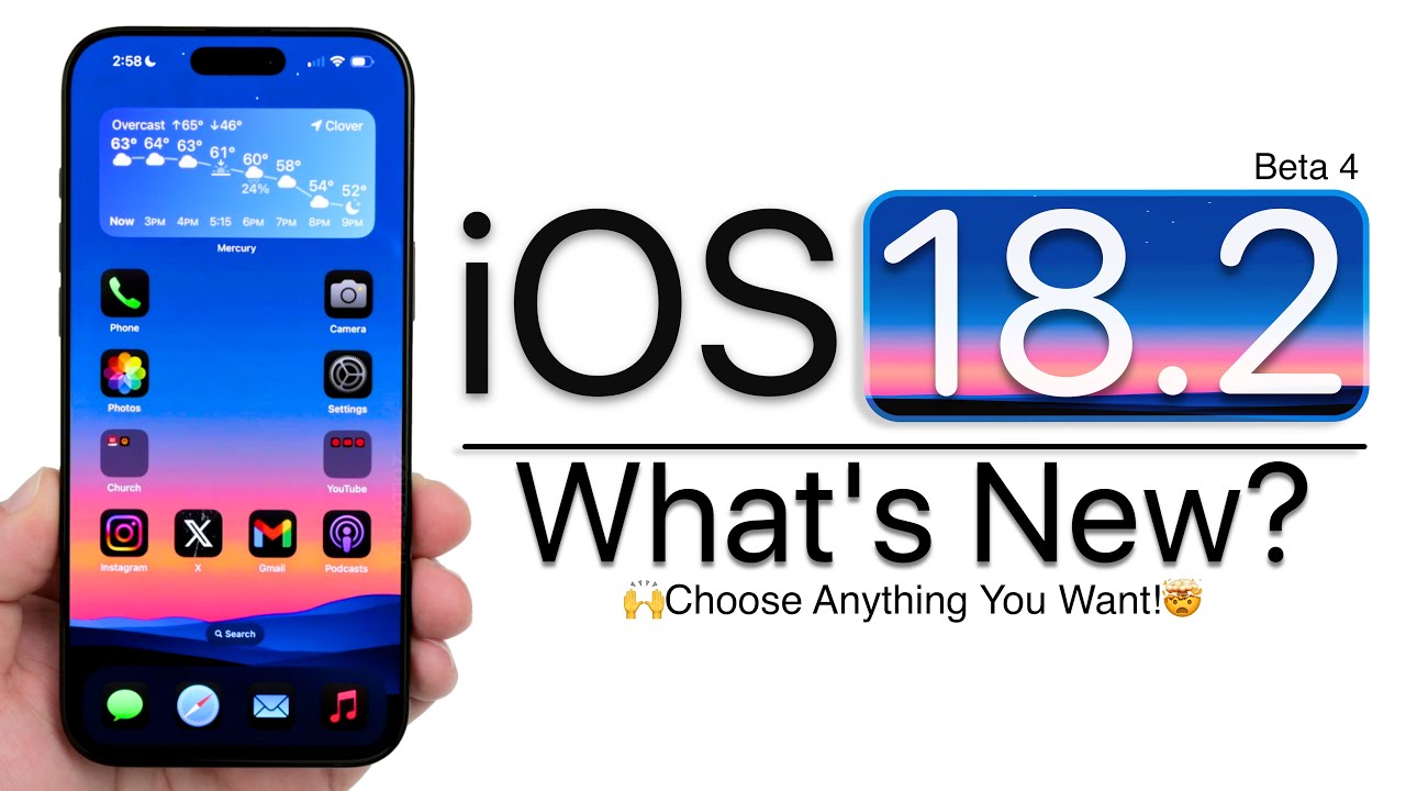 iOS 18.2 Beta 4 is Out! - What
