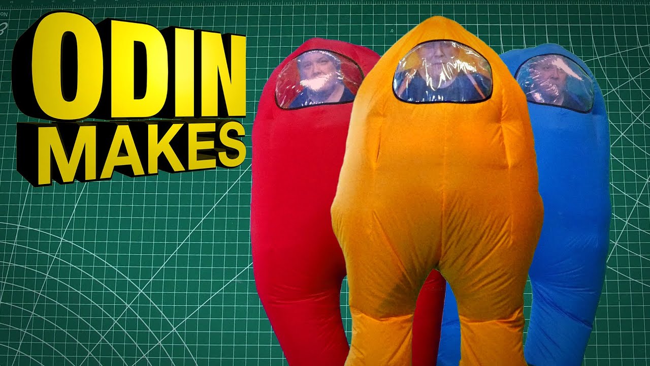 Odin Makes: the Among Us spacesuit - it