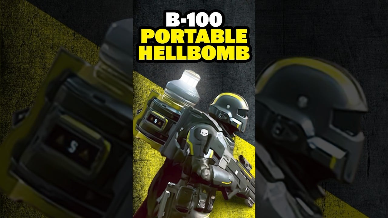 The B-100 Portable Hellbomb: An Instant Solution for Instant Freedom