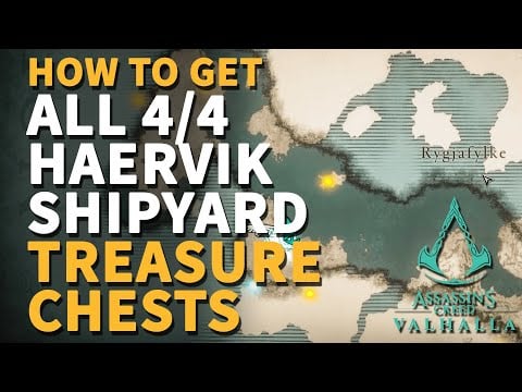 All Haervik Shipyard Treasure Chests Assassin's Creed Valhalla