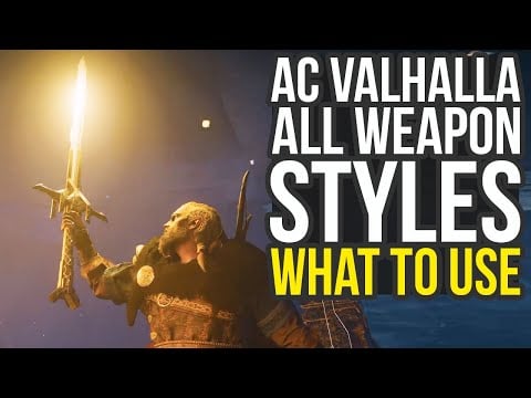 Assassin's Creed Valhalla Gameplay - All Weapon Styles & What To Use (AC Valhalla Gameplay)