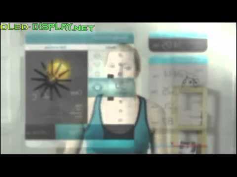 Samsung Display show future flexible-transparent OLED-Display devices