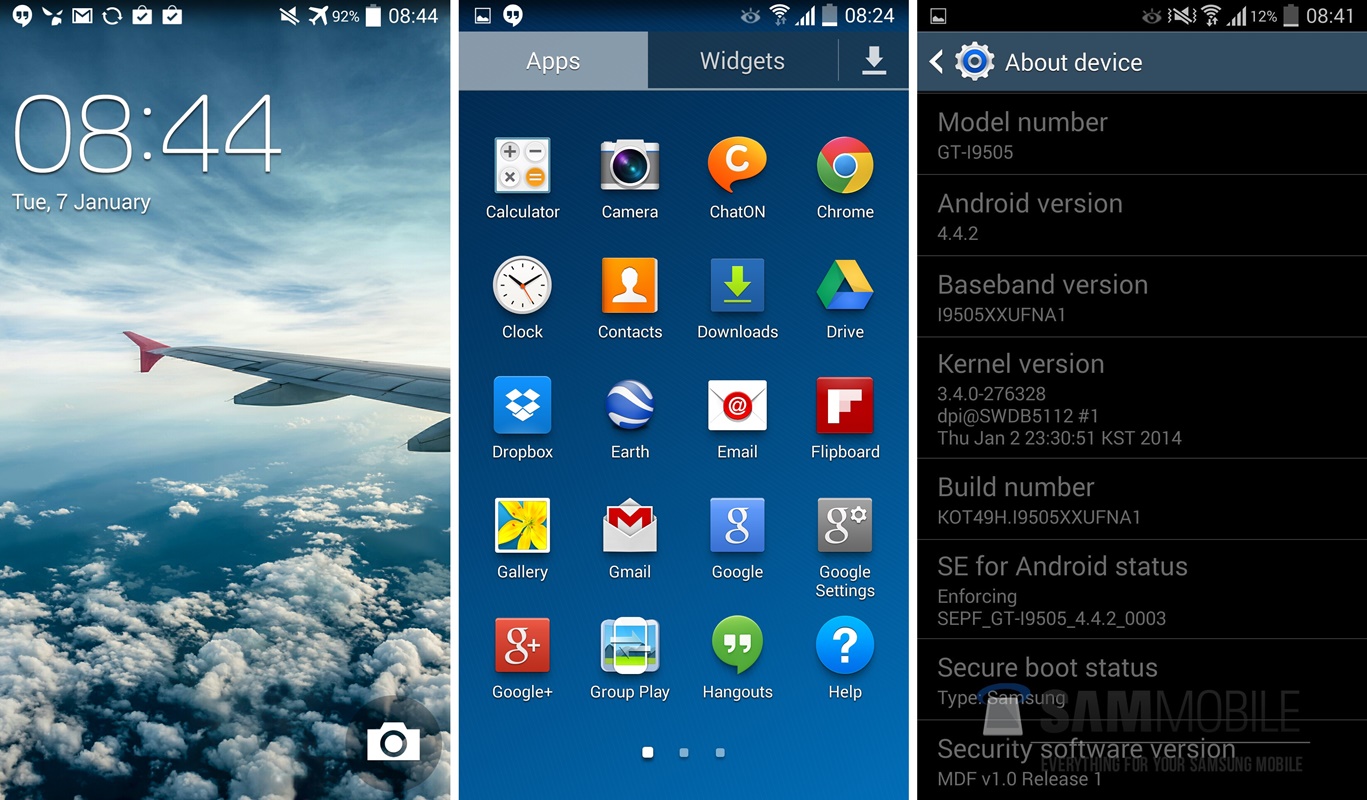 Android 4 4 2 Kitkat Test Firmware For Samsung Galaxy S4: I9505XXUFNA1: Lea...