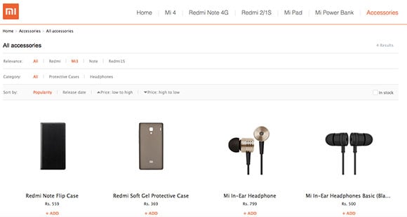 xiaomi accessories