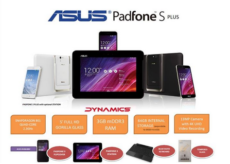 asus padfone s plus