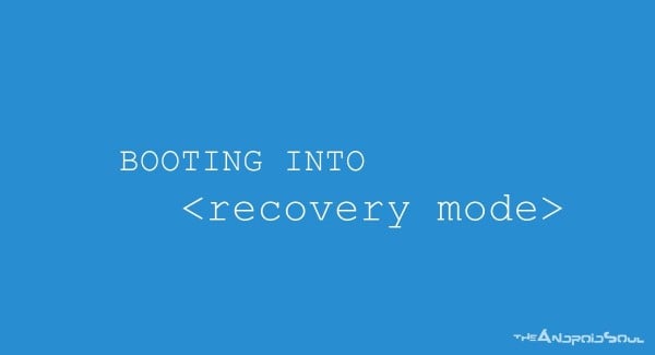 Booting-into-Recovery-Mode