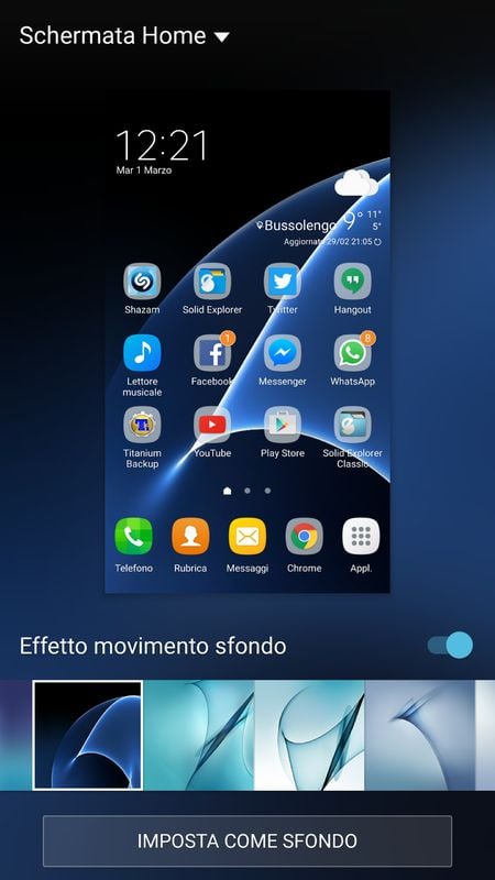 Galaxy S7 Wallpaper Picker App