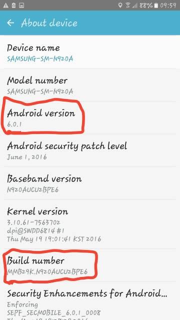 note 5 Marshmallow