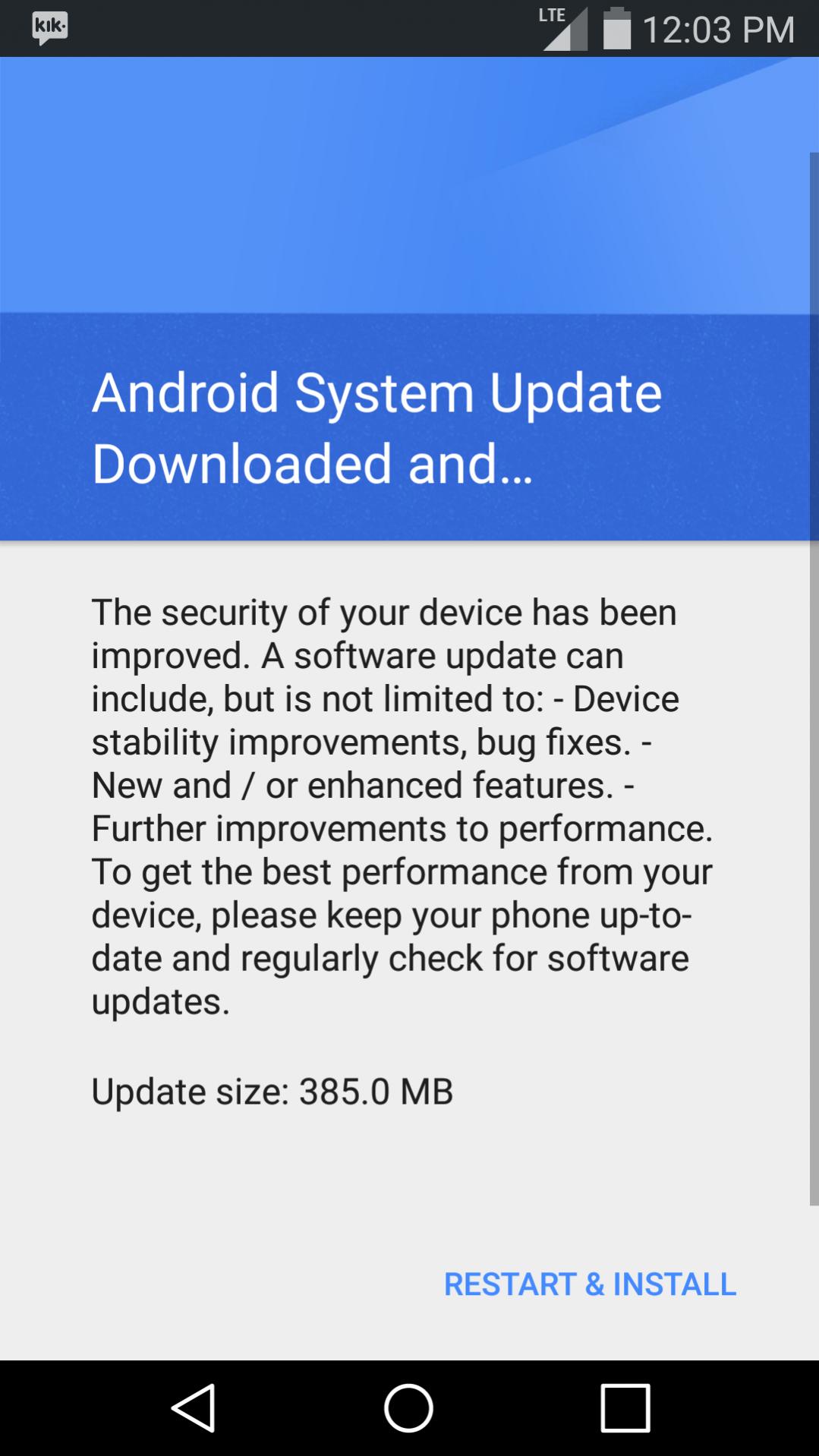 sprint lg g flex 2 update