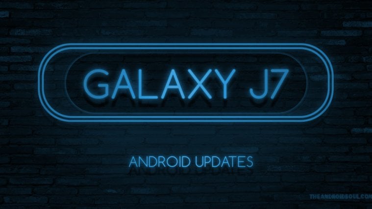 Galaxy J7 update