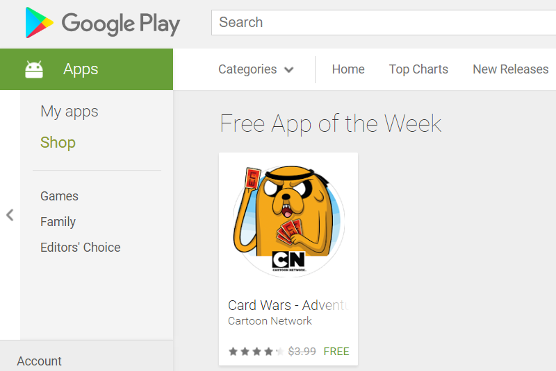 google free app games