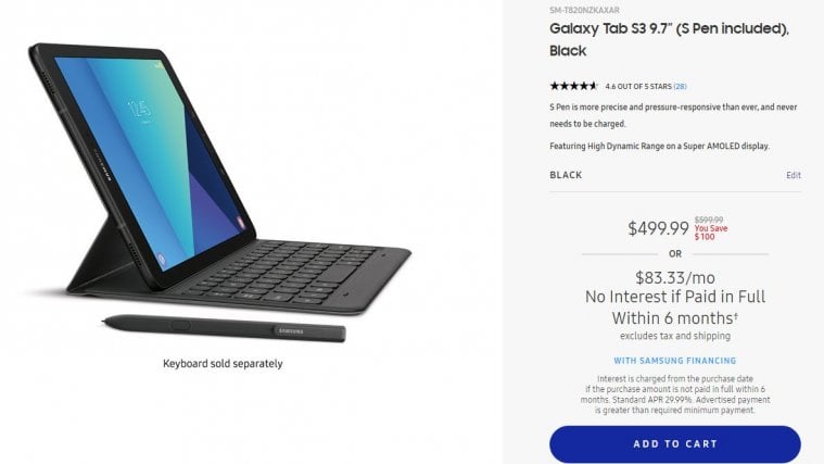 Galaxy Tab S3