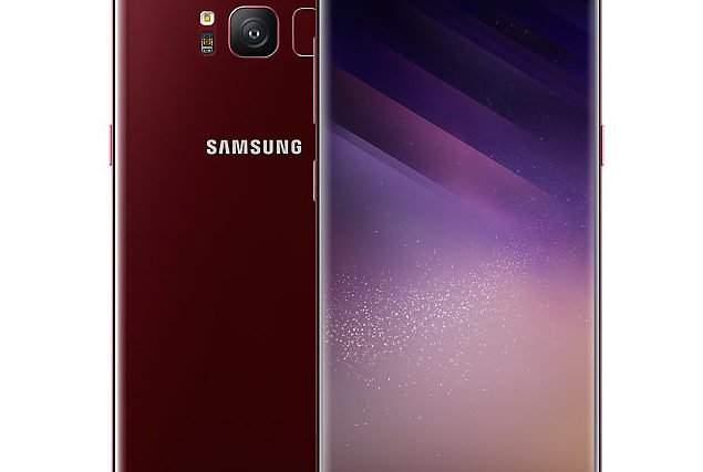 galaxy s8 burgandy