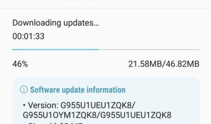 galaxy s8 oreo beta 3