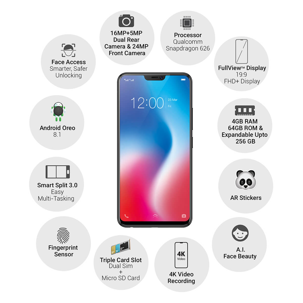 Vivo V9 specs