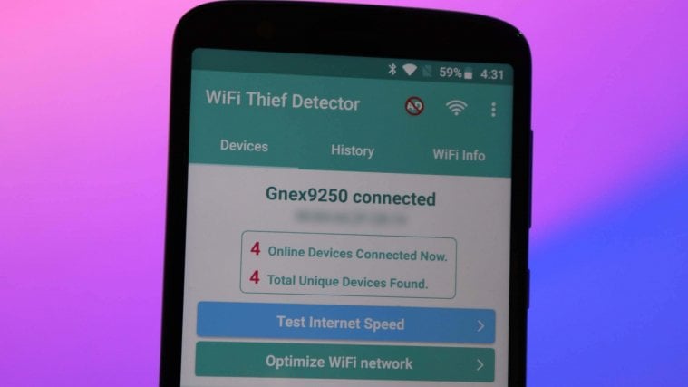 block unauthorized devices from Wi-Fi