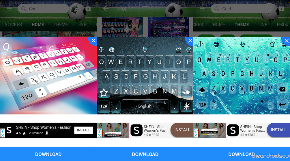 Best TouchPal Keyboard Themes