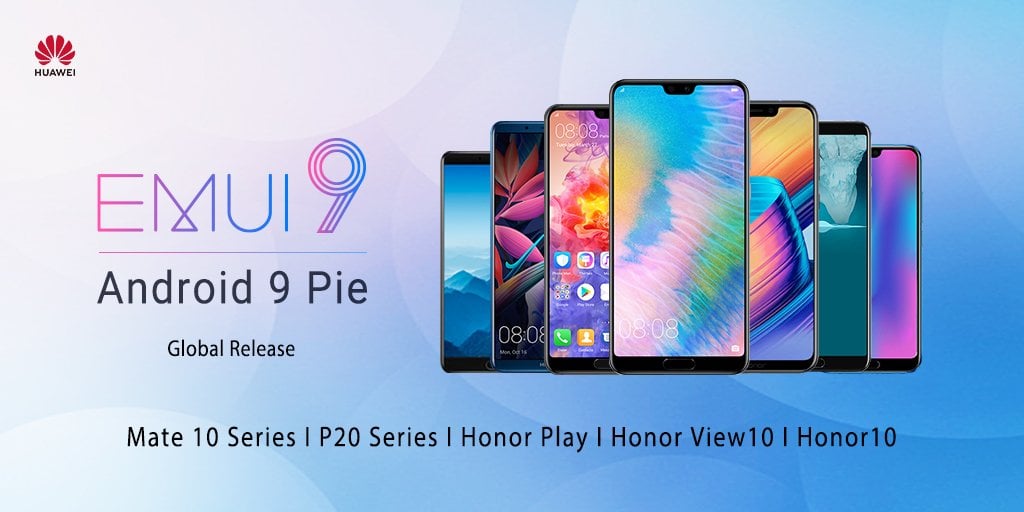 Huawei Android 9 Pie update