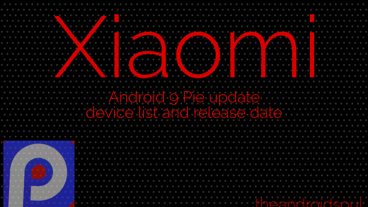 Xiaomi Pie update release